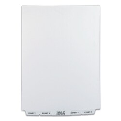 Essendant DIVIDERLGL BT TB1-25WHT