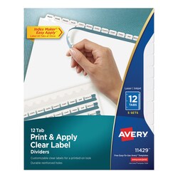 Essendant DIVIDERIM 12 TAB 5STWHT
