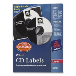 Essendant LABELCD/DVD LSR100PKWHT