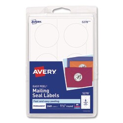 Essendant&nbsp;LABELMAILSEAL1-1/2WHT