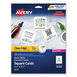 Essendant&nbsp;CARDSQUARE180/PKWH