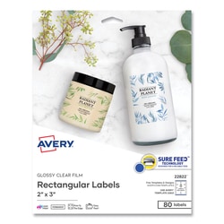 Essendant&nbsp;LABEL2X3GLOSSY80PKCLR