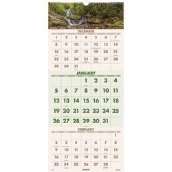 Essendant&nbsp;CALENDARWALL3MTHSCENIC