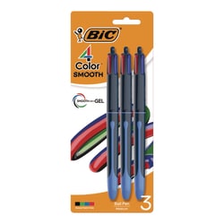 Essendant&nbsp;PENBIC 4-COLOR SMTH3PK