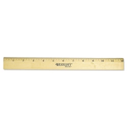 Essendant RULERWOOD12INSGL EDGE