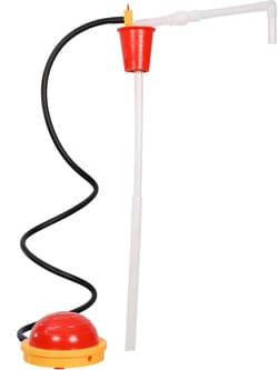 BURKLE INC&nbsp;OTAL foot pump PP, tube Ø 0.71 in. (18 mm), pump cap. 6.87 gal. (26l)/min