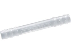 BURKLE INC&nbsp;Connector straight, cylindrical, PVDF, Ø 0.20-0.28 in. (5-7 mm)