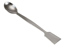 BURKLE INC&nbsp;Spoon spatula stainless steel, length 7.09 in. (180 mm), 0.14 oz. (4 ml)
