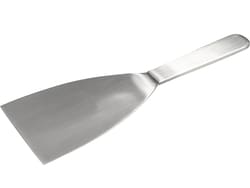BURKLE INC&nbsp;Scraper stainless steel, AISI 316, LxW 10.63 x 3.94 in (270 x 100 mm)