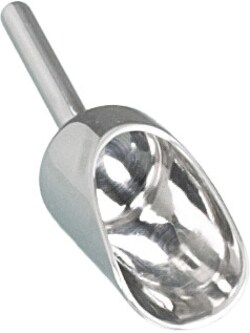 BURKLE INC&nbsp;PharmaScoop, V4A, 0.34 oz. (10 ml) vol., Ø 0.98 in. (25 mm), length 1.77 in. (45 mm)