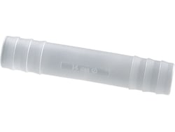 BURKLE INC&nbsp;Connector straight, cylindric.nozzle, PP, Ø 0.51-0.59 in. (13-15 mm)