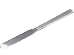 BURKLE INC&nbsp;Palette knife spatula stainless steel, LxW 7.87 x 0.83 in (200 x 21 mm)