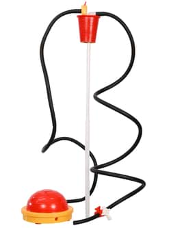 BURKLE INC&nbsp;OTAL foot pump hose & stopcock, PP/PVC, tube Ø 0.47 in. (12 mm)