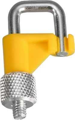 BURKLE INC&nbsp;stop-it hose clamp, Easy-Click, Ø 0.39 in. (10 mm), yellow