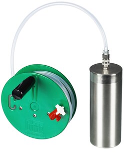 BURKLE INC&nbsp;Target immersion cylinder, 16.91 oz. (500 ml), Ø 2.95 in. (75 mm), hose 16.40 ft. (5 m)