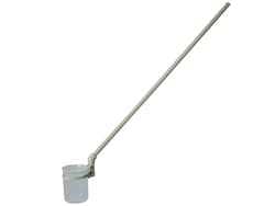 BURKLE INC&nbsp;Chemistry scoop, PP, volume 21.12 oz. (600 ml), rod 39.37 in. (100 cm) Ø 0.79 in. (20 mm)