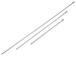 BURKLE INC&nbsp;Mini ViscoSampler, V4A, 23.62 in. (60 cm), volume30 ml, Ø 0.59 in. (15 mm)