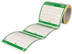 BURKLE INC&nbsp;close-it food & pharma maxi seal, 5.91x5.91 in. (150x150 mm), green