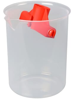 BURKLE INC&nbsp;Pendulum beaker PP, capacity 20.29 oz. (600 ml), TeleScoop