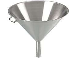 BURKLE INC&nbsp;Funnel, stainless steel, V2A, outer-Ø 11.81 in. (300 mm)