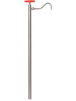 BURKLE INC&nbsp;Stainless steel barrel pump withdischarge tube, 35.83 in. (91 cm)