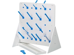 BURKLE INC&nbsp;Draining rack, benchtop, BxH 19.69x19.69 in. (500x500 mm)