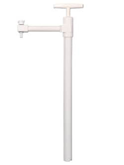 BURKLE INC&nbsp;PTFE barrel pump Ultrapure withdischarge tube, 15.75 in. (40 cm)