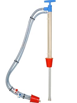 BURKLE INC&nbsp;Gas-tight barrel pump PP, connection Ø 1.34-2.76 in. (34-70 mmm)
