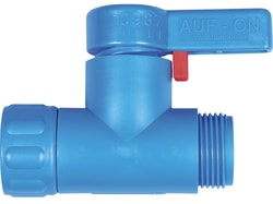 BURKLE INC&nbsp;StopCock straight-through, cap nut 3/4