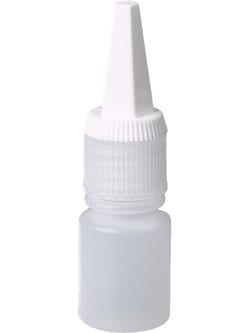 BURKLE INC&nbsp;Dropper bottle Drop Boy, HDPE, 0.34 oz. (10 ml), with separate cap