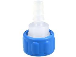 Hose nozzle Ø 0.39 in. (10 mm), straight, StopCock