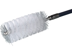 BURKLE INC&nbsp;Cleaning brush, length 118.11 in. (300 cm), Ø 1.97 in. (50 mm), PVC/V2A