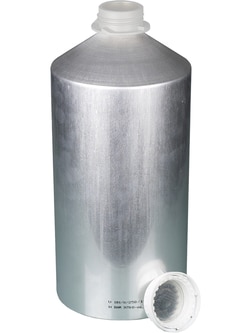 BURKLE INC&nbsp;Aluminium bottle, UN, AL 99.5, 189.36 oz. (5600 ml) with cap