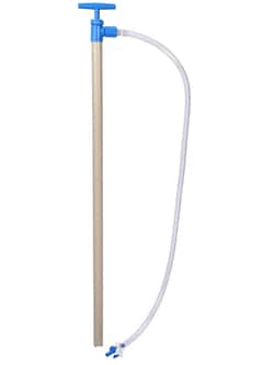 BURKLE INC&nbsp;PP barrel pump withdischarge hose/stopcock, 39.37 in. (100 cm)