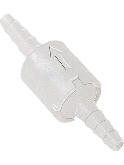 BURKLE INC&nbsp;Non-return valve, conic. nozzle, Ø 0.24-0.31 in. (6-8 mm), embossed