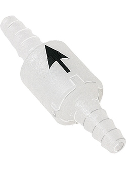 BURKLE INC&nbsp;Non-return valve, conic. nozzle, Ø 0.31-0.39 in. (8-10 mm), printed