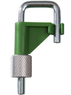 BURKLE INC stop-it hose clamp, Easy-Click, Ø 0.79 in. (20 mm), green, Quantity: