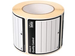 BURKLE INC&nbsp;close-it control seal, 3.74x3.74 in. (95x95 mm), black