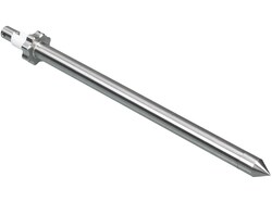 BURKLE INC&nbsp;Core Sampler, V4A, length 15.75 in. (400 mm), Ø 0.98 in. (25 mm)