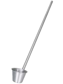 BURKLE INC&nbsp;Stainless steel scoop, V2A, 45.3 in (115 cm), capacity 33.81 oz (1000 ml)