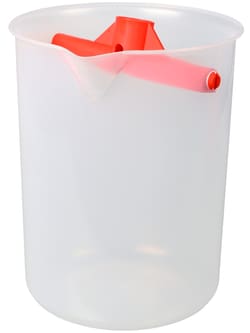 BURKLE INC&nbsp;Pendulum beaker PP, capacity 33.81 oz. (1000 ml), TeleScoop