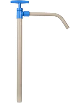 BURKLE INC&nbsp;PP barrel pump with discharge tube, 19.69 in. (50 cm), 6.76 oz. (200 ml)/stroke