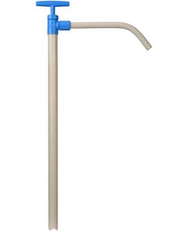 BURKLE INC&nbsp;PP barrel pump with discharge tube, 25.59 in. (65 cm), 7.77 oz. (230 ml)/stroke
