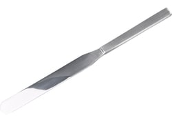 BURKLE INC&nbsp;Palette knife spatula stainless steel, LxW 9.84 x 0.98 in (250 x 25 mm)