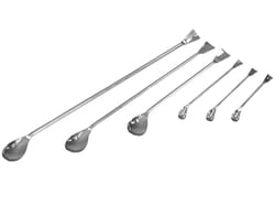 BURKLE INC&nbsp;Sample-spoon, V2A, 11.81 in. (300 mm), 0.30 oz. (9 ml), autoclavable