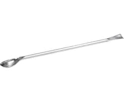 BURKLE INC&nbsp;Sample-spoon, V2A, 8.27 in. (210 mm), 0.07 oz. (2 ml), autoclavable