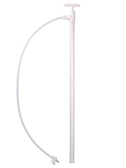 BURKLE INC&nbsp;PTFE barrel pump Ultrapure with d. hose/stopc., 37.40 in (95 cm)