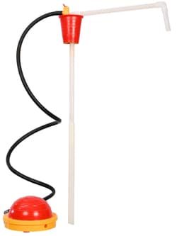 BURKLE INC&nbsp;OTAL foot pump PVDF, tube Ø 0.63 in. (16 mm), pump cap. 5.28 gal. (20l)/min