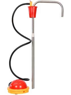 BURKLE INC&nbsp;OTAL foot pump V2A, tube Ø 0.71 in. (18 mm), pump cap. 6.87 gal. (26l)/min