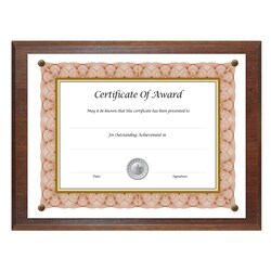 Essendant&nbsp;FRAME13X10.5 PLAQUEWT